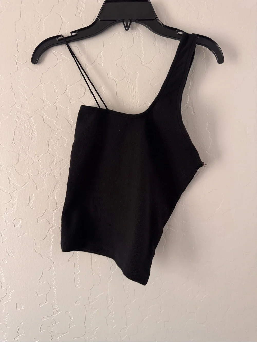 Zara Black cropped tank top